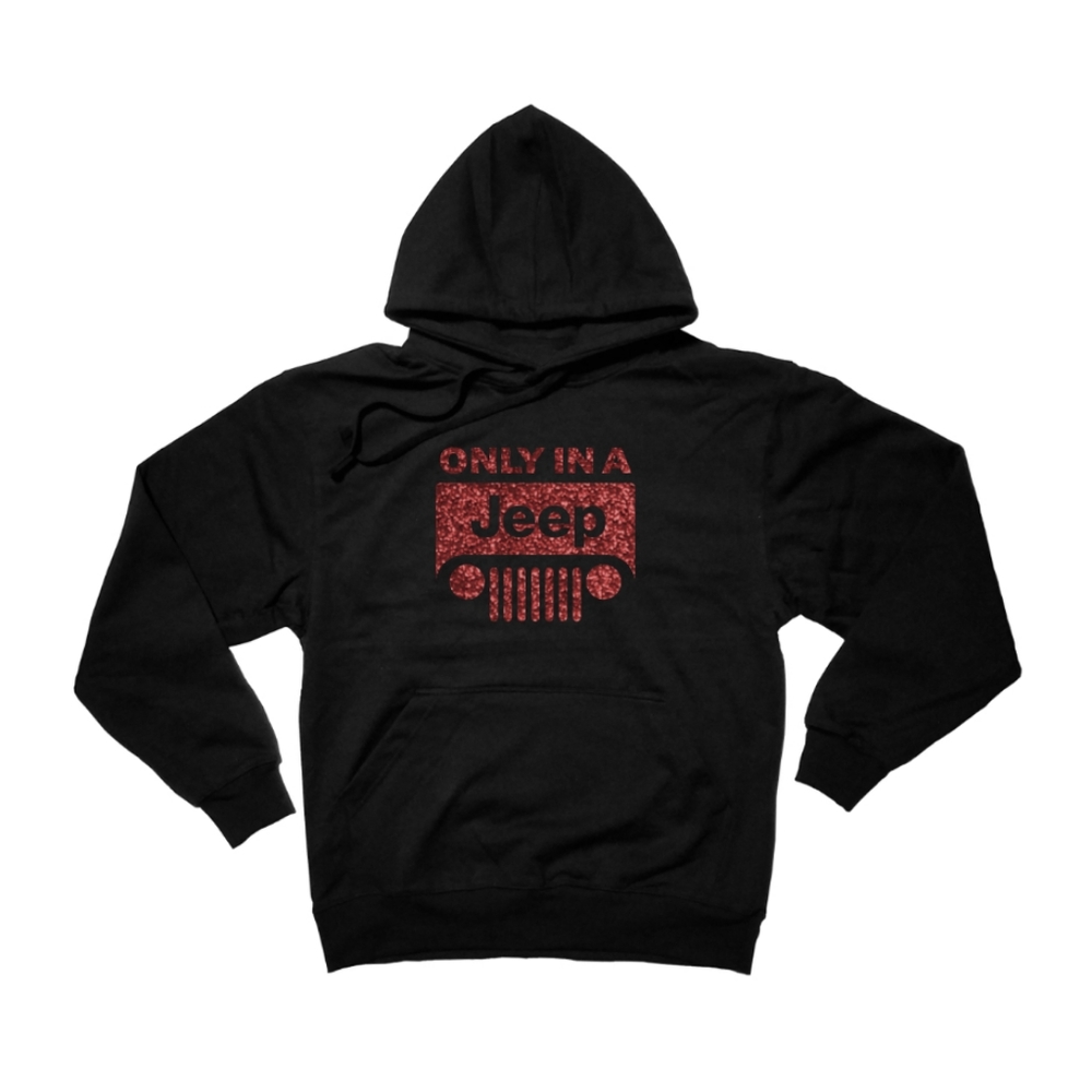 New Mens Only in a Jeep Pullover hoodie unisex sweater